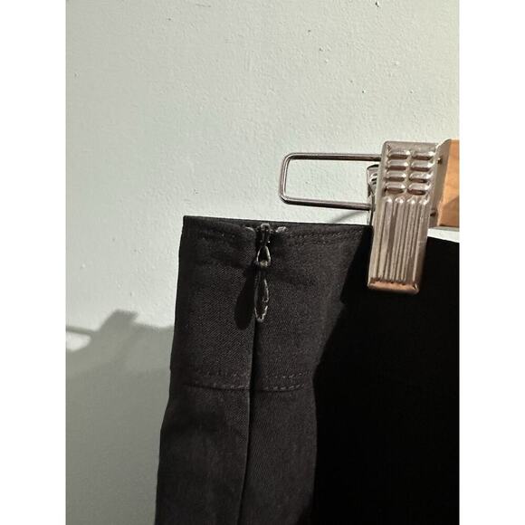 Burberry London Black Wool Mini Pencil Skirt Size 6 - Picture 6 of 8